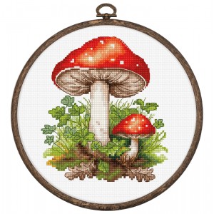 Borduurpakket Amanita...