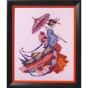 Borduurpatroon Miss Cherry...