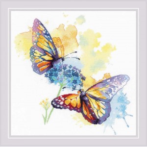 Cross stitch kit Colorful...
