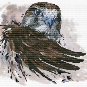 Pre-printed cross stitch...