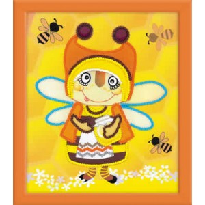 Borduurpakket Granny Bee -...