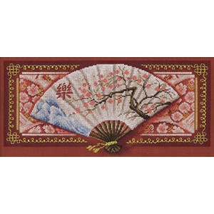Cross Stitch Kit Fan - PANNA