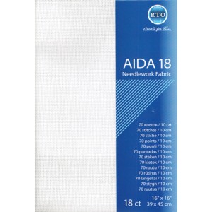 Borduurstof Aida 18 count -...