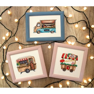 Cross stitch kit Happy...