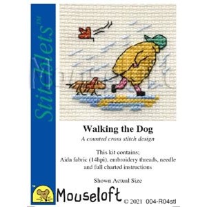 Borduurpakket Walking the...