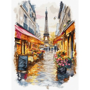 Borduurpakket Paris - Leti...