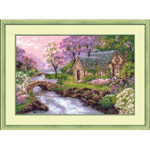 Borduurpakket Spring View -...