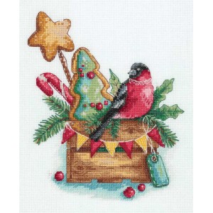 Cross stitch kit Bullfinch...