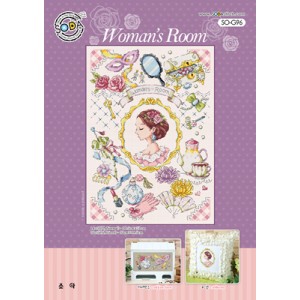 Cross Stitch Chart Woman's...