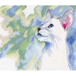 Borduurpakket Feline Grace...
