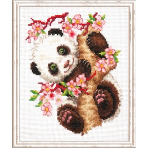 Borduurpakket Panda - Magic...