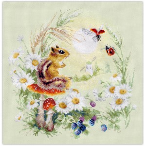 Cross stitch kit Meadow...