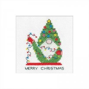 Cross stitch kit Gonk Card...