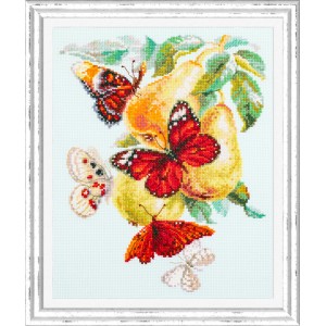 Borduurpakket Butterflies...