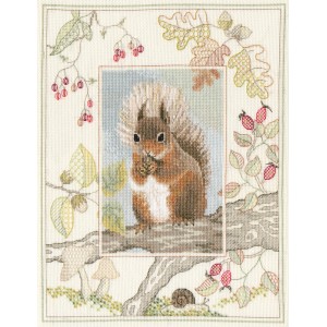 Cross stitch kit Wildlife -...