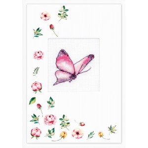 Borduurpakket Postcard -...