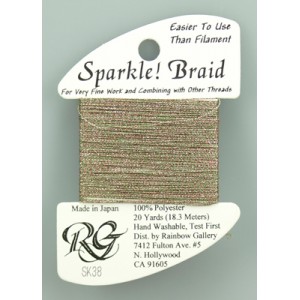 Sparkle Braid Mos Green -...