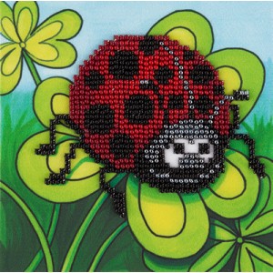 Kralen borduren Ladybird on...