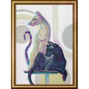 Cross stitch kit Mystical...