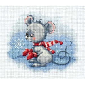 Borduurpakket Winter...