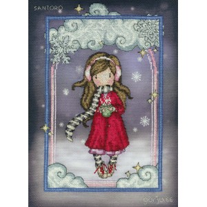 Cross stitch kit Gorjuss -...