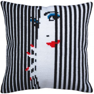 Cushion cross stitch kit I...