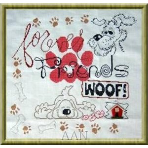Borduurpatroon My Dog...