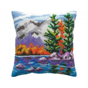Cushion cross stitch kit...