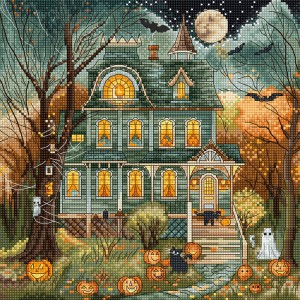 Borduurpatroon Haunted...