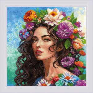 Borduurpakket Floral Muse -...