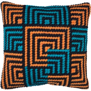 Kussen borduurpakket Blue &...