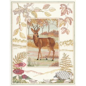 Cross stitch kit Wildlife -...