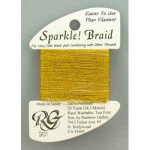 Sparkle Braid Yellow Gold -...