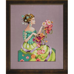 Cross stitch chart Lavender...