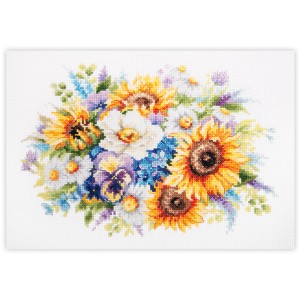 Cross stitch kit Bouquet...
