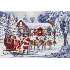 Cross stitch kit Santa’s...
