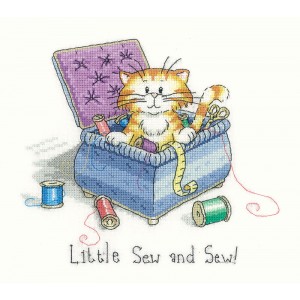 Cross stitch kit Little Sew...