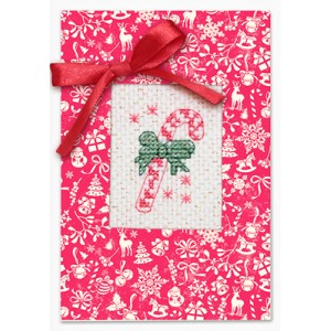 Cross Stitch Kit Postcard...