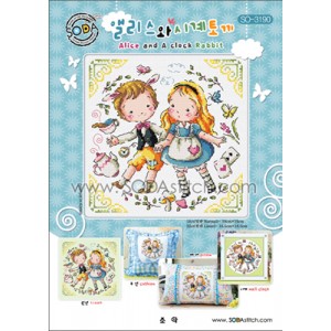 Borduurpatroon Alice and a...