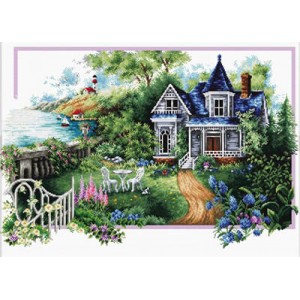 Pre-printed cross stitch...