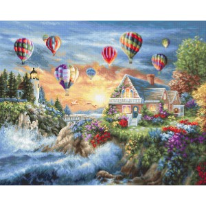 Cross stitch kit Balloons...
