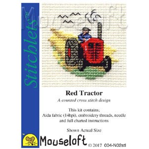 Cross stitch kit Red...