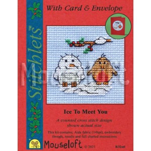 Cross stitch kit Ice to...