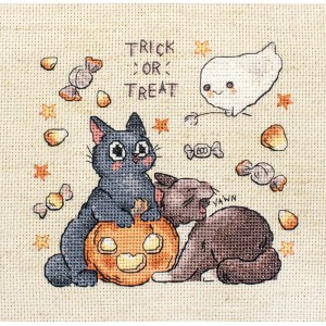 Borduurpakket Trick Or...