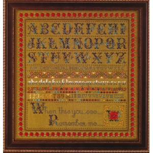 Borduurpatroon Rose Sampler...