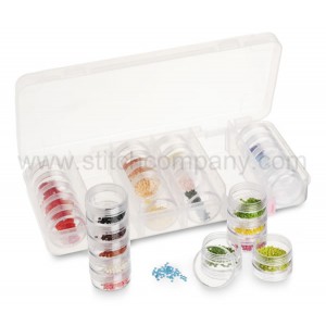Bead container, 28 boxes -...