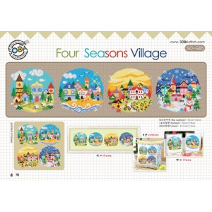 Borduurpatroon Four Seasons...