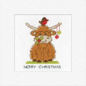Borduurpakket Highland Card...