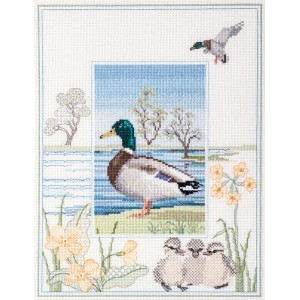 Cross stitch kit Wildlife -...