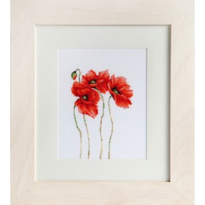 Borduurpakket Poppies - Luca-S